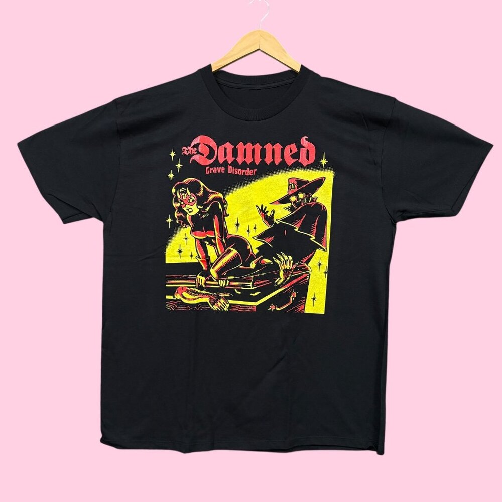 The Damned Grave Disorder Album Punk Rock Band Tee XL